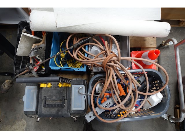 Pallet divers handgereedschap - afbeelding 1 van  4