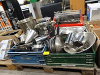 Pallet divers inox kookpotten + pannen - afbeelding 2 van  8