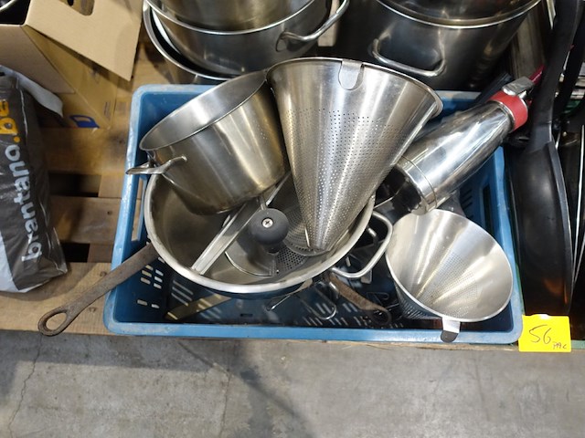 Pallet divers inox kookpotten + pannen - afbeelding 5 van  8