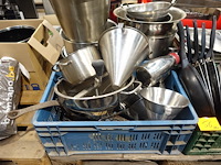 Pallet divers inox kookpotten + pannen - afbeelding 6 van  8
