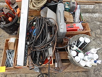 Pallet divers werkmateriaal - afbeelding 2 van  5