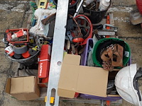 Pallet divers werkmateriaal - afbeelding 1 van  6
