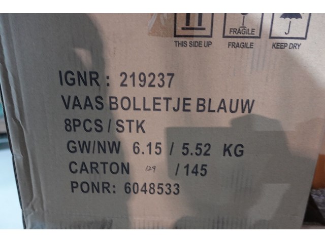 Pallet diverse decoratie - afbeelding 9 van  12