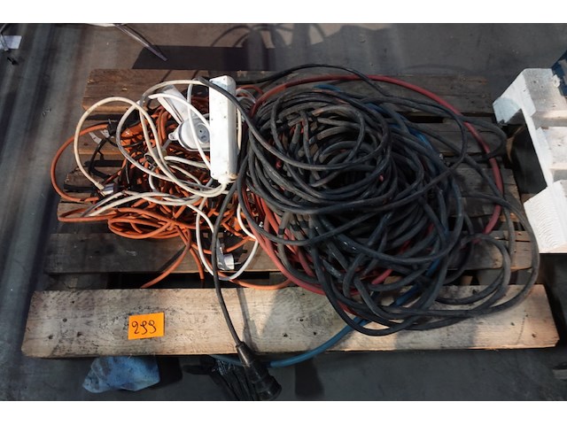 Pallet diverse elektrische kabels - afbeelding 1 van  3