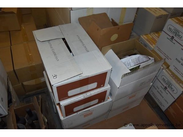 Pallet diverse flessen wijn - afbeelding 4 van  4