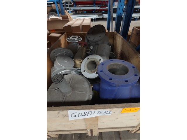 Pallet diverse gasfilter - afbeelding 1 van  3