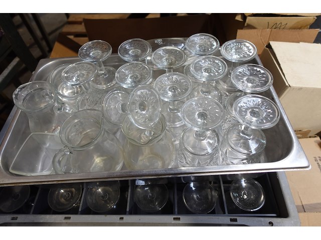 Pallet diverse glazen - afbeelding 2 van  7