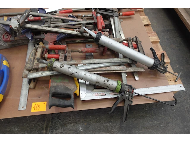 Pallet diverse handgereedschappen - afbeelding 2 van  7