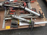 Pallet diverse handgereedschappen - afbeelding 2 van  7