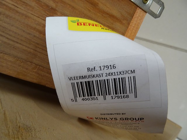 Pallet diverse houten vogelhuisjes - afbeelding 5 van  6