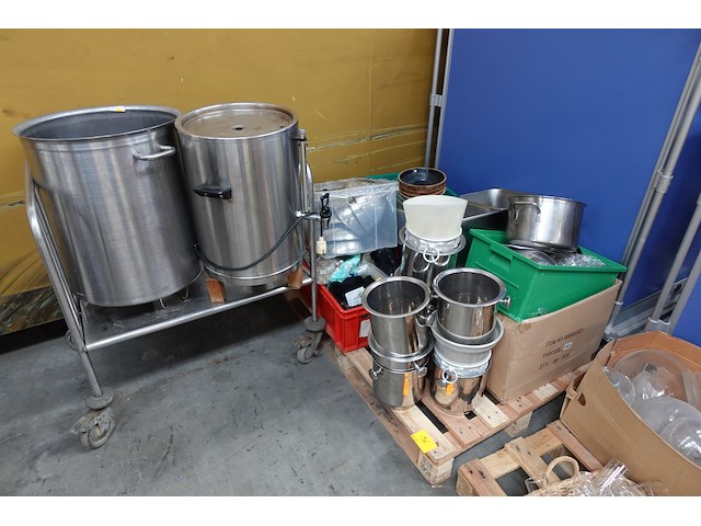 Pallet diverse inox keukentoebehoren - afbeelding 1 van  7