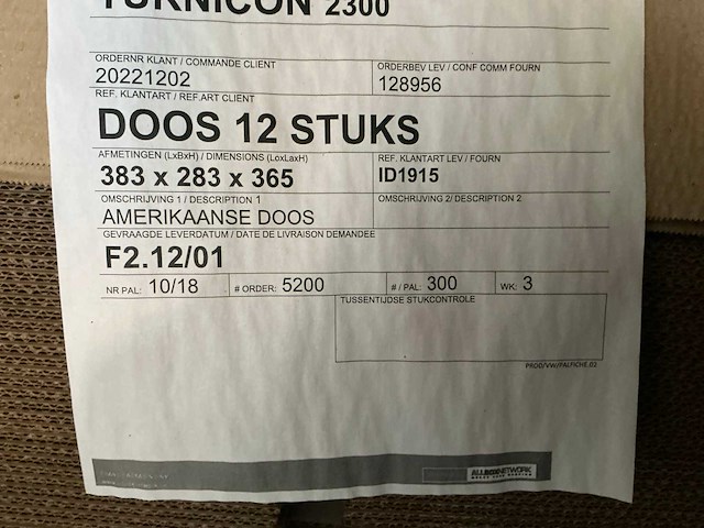 Pallet diverse kartonnen doos (5x) - afbeelding 6 van  6