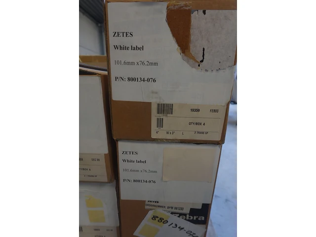 Pallet diverse labels - afbeelding 3 van  5