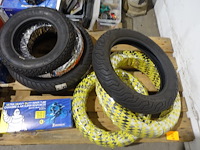 Pallet diverse reserveonderdelen brommer/motoren