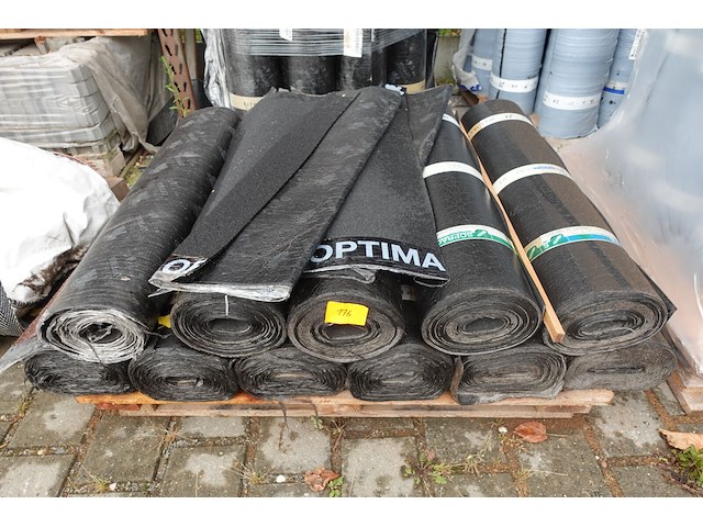 Pallet diverse rollen roofing soprema - afbeelding 1 van  6