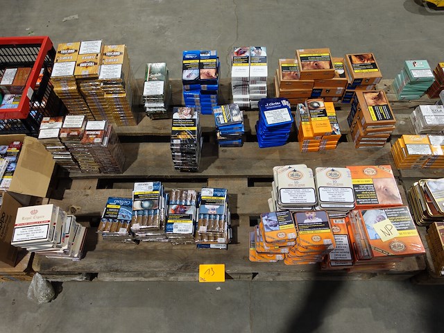 Pallet diverse sigaren - afbeelding 1 van  6