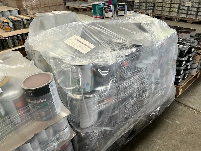 Pallet diverse soorten verf (3x) - afbeelding 4 van  4