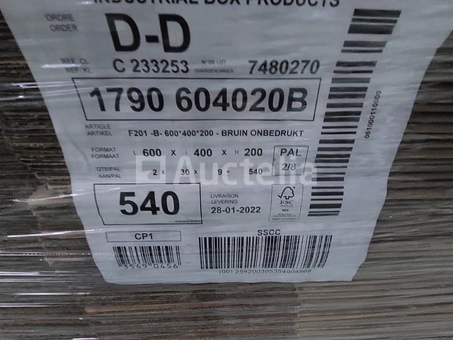 Pallet dozen 600 x 400 x h 100 (nr 46) - afbeelding 4 van  10