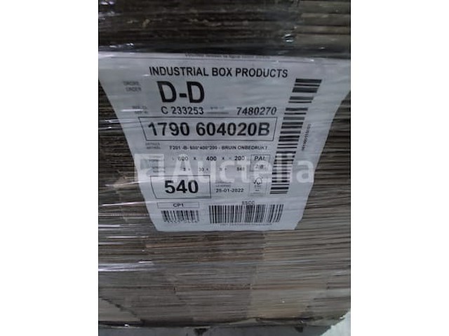 Pallet dozen 600 x 400 x h 200 (nr 47) - afbeelding 2 van  10