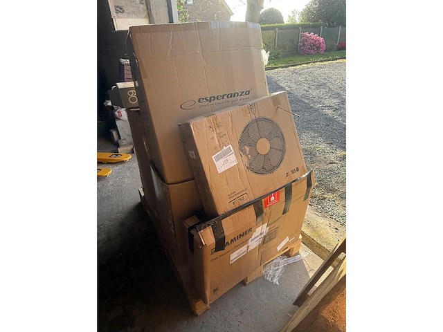 Pallet elektronica & huishoudtoestellen – retour & overstock – retailwaarde €500 - €1000 - afbeelding 2 van  5