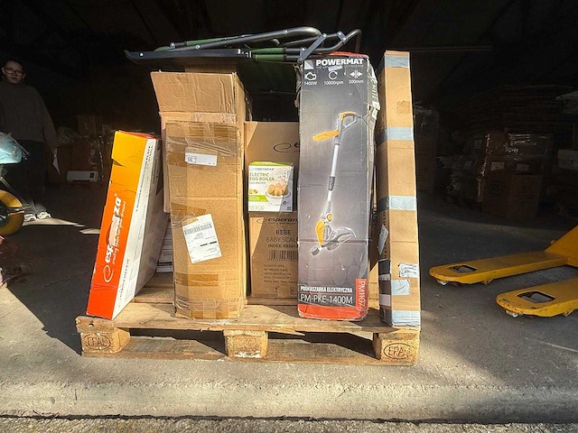 Pallet elektronica & huishoudtoestellen – retour & overstock – retailwaarde €500 - €1000 - afbeelding 1 van  7