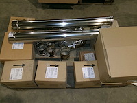 Pallet expo inox schouwdelen ø100 mm geïsoleerd en niet-geïsoleerd - afbeelding 1 van  1