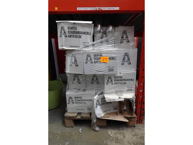 Pallet glazen artevelde - afbeelding 1 van  4