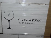Pallet glazen, g'vine & tonic - afbeelding 2 van  2