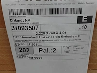 Pallet hdf homadure - afbeelding 4 van  4