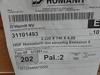 Pallet hdf homadure - afbeelding 3 van  3