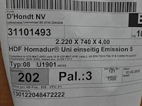 Pallet hdf homadure - afbeelding 4 van  4