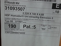 Pallet hdf homadure - afbeelding 3 van  3