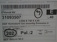 Pallet hdf homadure - afbeelding 3 van  3