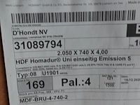 Pallet hdf homadure - afbeelding 4 van  5