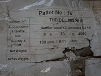 Pallet houten latten - afbeelding 3 van  7