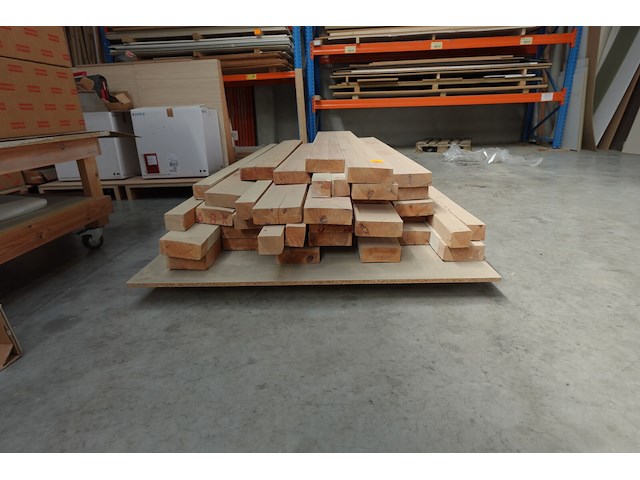 Pallet houten steunbalken - afbeelding 2 van  3