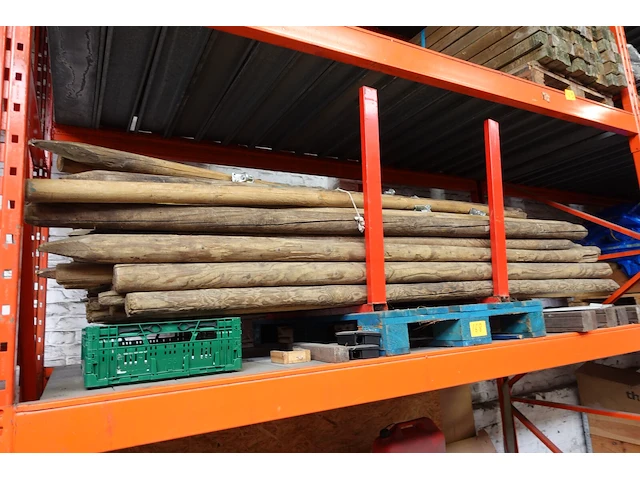 Pallet houten weidepalen - afbeelding 3 van  3