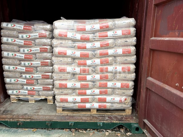 Pallet houtpellets - afbeelding 1 van  5
