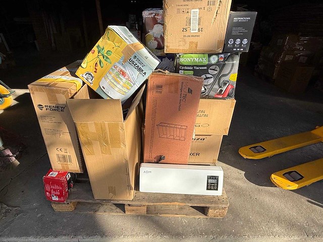 Pallet huishoudtoestellen & elektronica – €500-€1000 retailwaarde – lot 106 - afbeelding 1 van  9