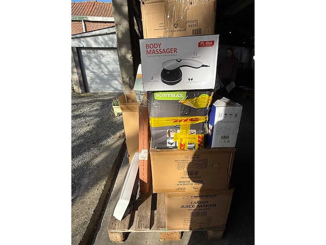 Pallet huishoudtoestellen & elektronica – €500-€1000 retailwaarde – lot 106 - afbeelding 4 van  9