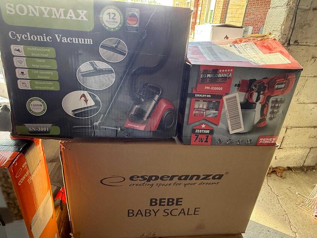 Pallet huishoudtoestellen & elektronica – retour & overstock – retailwaarde €500 - €1000 - afbeelding 2 van  6