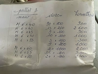 Pallet industriële bouten - afbeelding 4 van  12