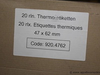 Pallet inh. etiketten op rol - afbeelding 2 van  2