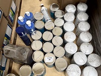 Pallet, inh. partij div. olie enz. - afbeelding 1 van  3