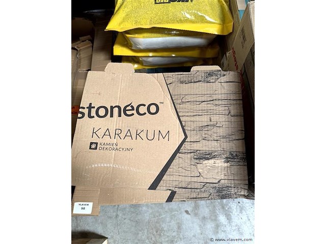 Pallet, inh. partij koudasfalt, brick slips enz. - afbeelding 2 van  4