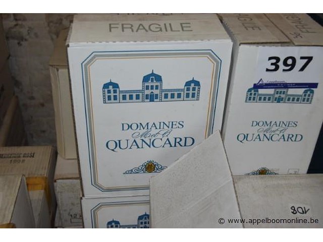 Pallet inhoudend diverse dozen wijn - afbeelding 3 van  5