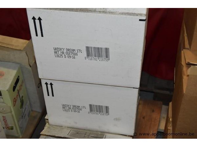 Pallet inhoudend diverse dranken wo. whisky likeur, whisky dream, 17% - afbeelding 2 van  3