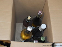 Pallet inhoudend diverse flessen wijn - afbeelding 6 van  6