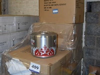 Pallet inhoudend metalen ijsemmers, smirnoff - afbeelding 1 van  3