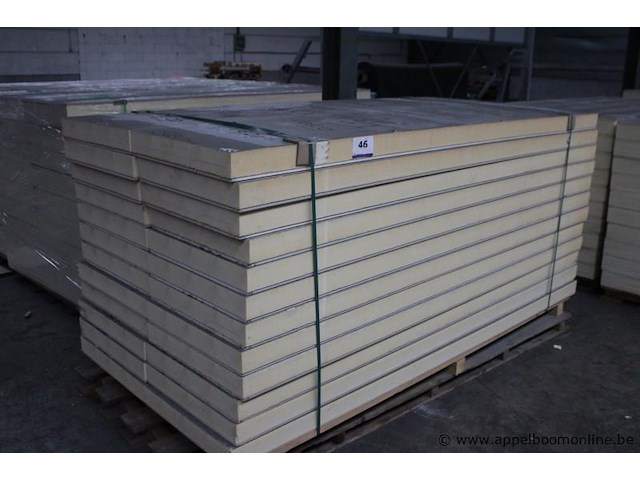 Pallet inhoudende 24 gyprocgipsplaten - afbeelding 1 van  1